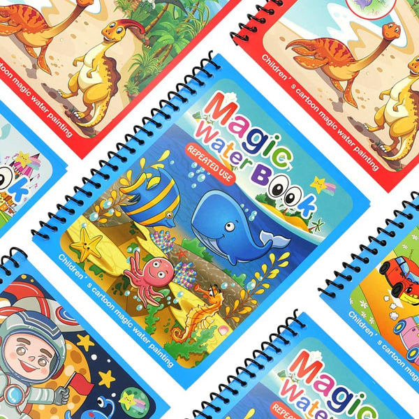 Carte Magică de Colorat cu Apă